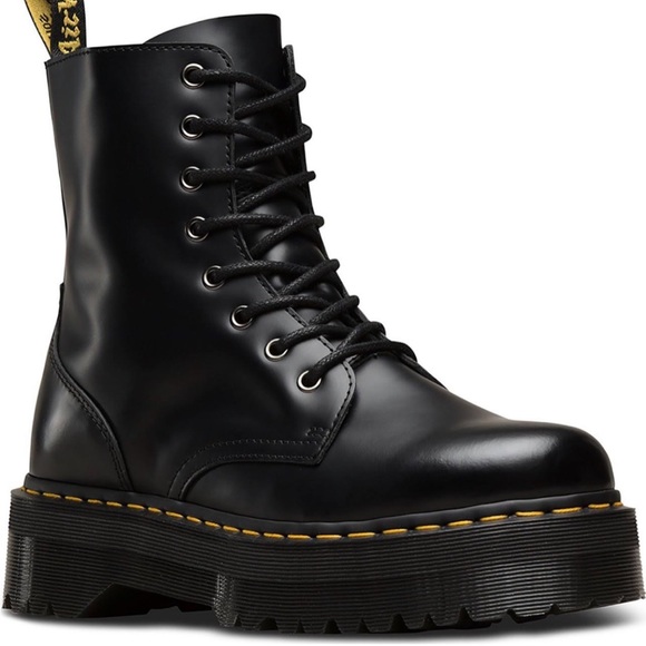 Dr. Martens Shoes - Jadon Black Doc Martens - Boots